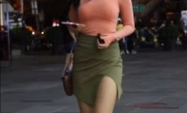 两个漂亮小姐姐出街照片,两位小姐姐的美丽瞬间